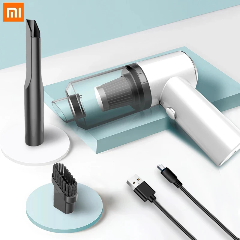 

Новый портативный автомобильный пылесос XiaomiWireless с ручным пылесосом, автомобильный бытовой пылесос двойного использования 4500 pastrongsucker