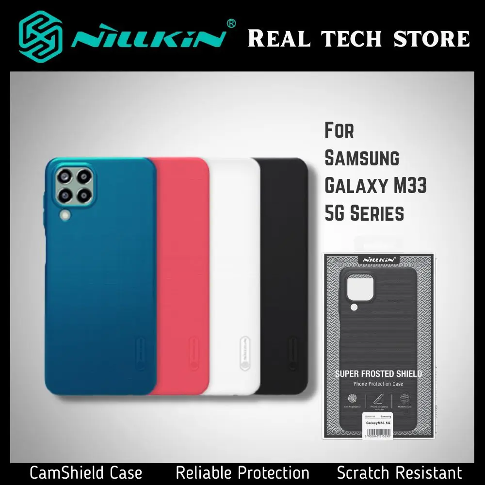 

Nillkin For Samsung Galaxy M33 5G Case Super Frosted Shield Plastic PC Matte Hard Back Shell For Samsung Galaxy M33 5G Cover