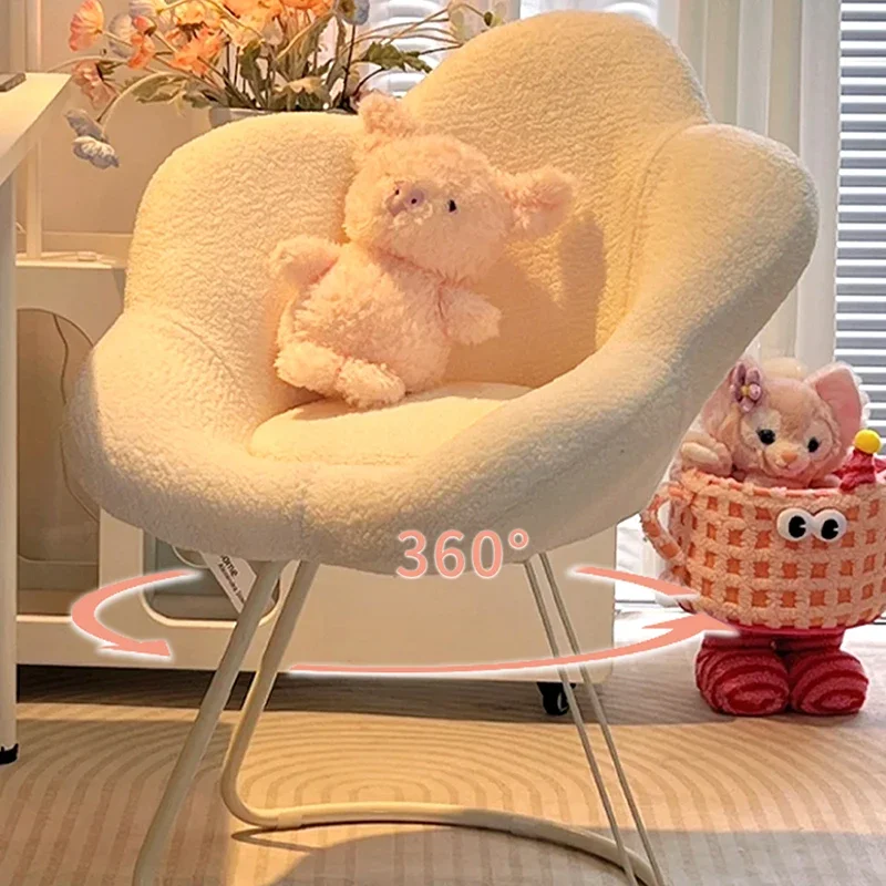 Скандинавское кресло для макияжа спальни роскошный поворотный комод отдыха