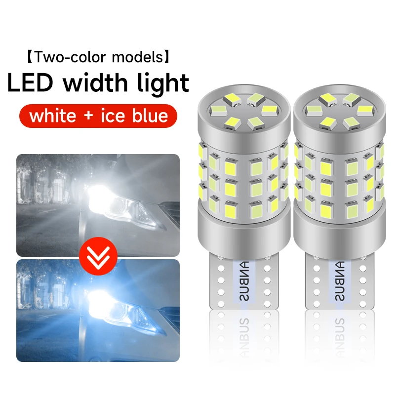 

2 Шт. Canbus T10 W5W Светодиодный Светильник 194 168 42SMD Безошибочный Купольный Светильник Для Парковки И Чтения