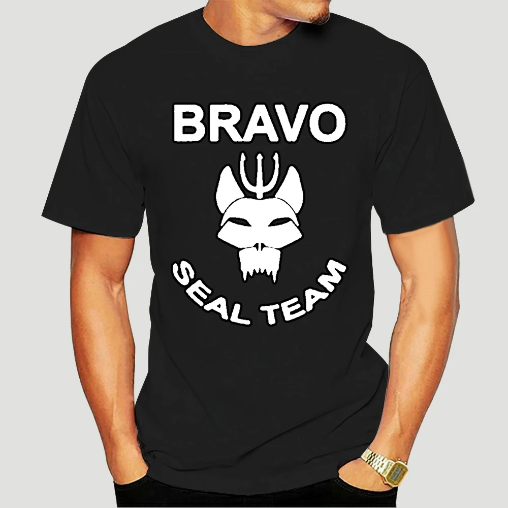 

Футболка Bravo SEAL Team, темно-синяя футболка с коротким рукавом, модель 7051X