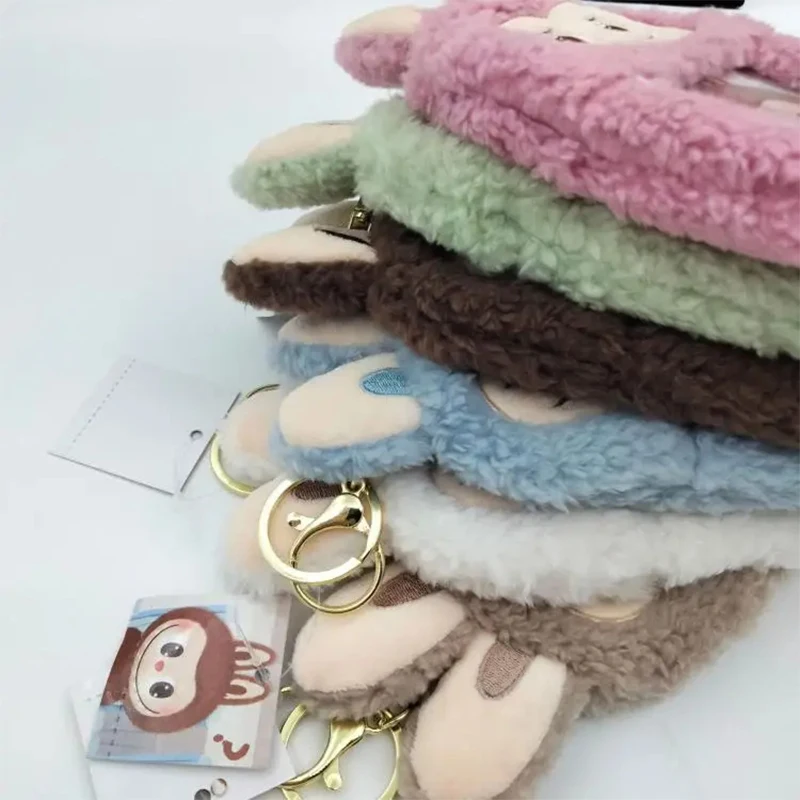Kawaii Labubu студенческий чехол для кампуса идентификатор документов автобус
