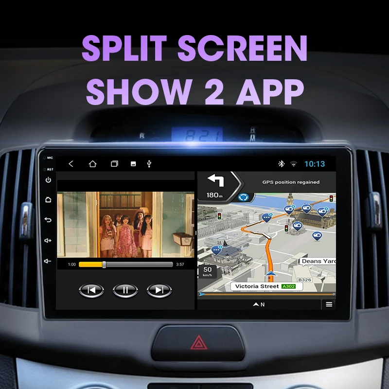 $83.99 JMCQ Android 11 2Din 4G Car Radio Multimedia Video Player for Hyundai Elantra 4 HD 2006-2012 Navigation GPS Auto Stereo Carplay