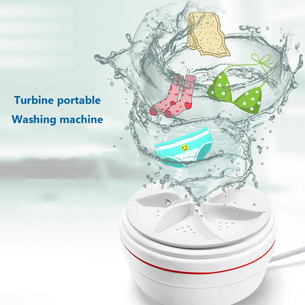 Portable Turbo Washer USB Powered Ultrasonic Turbo Washer Re