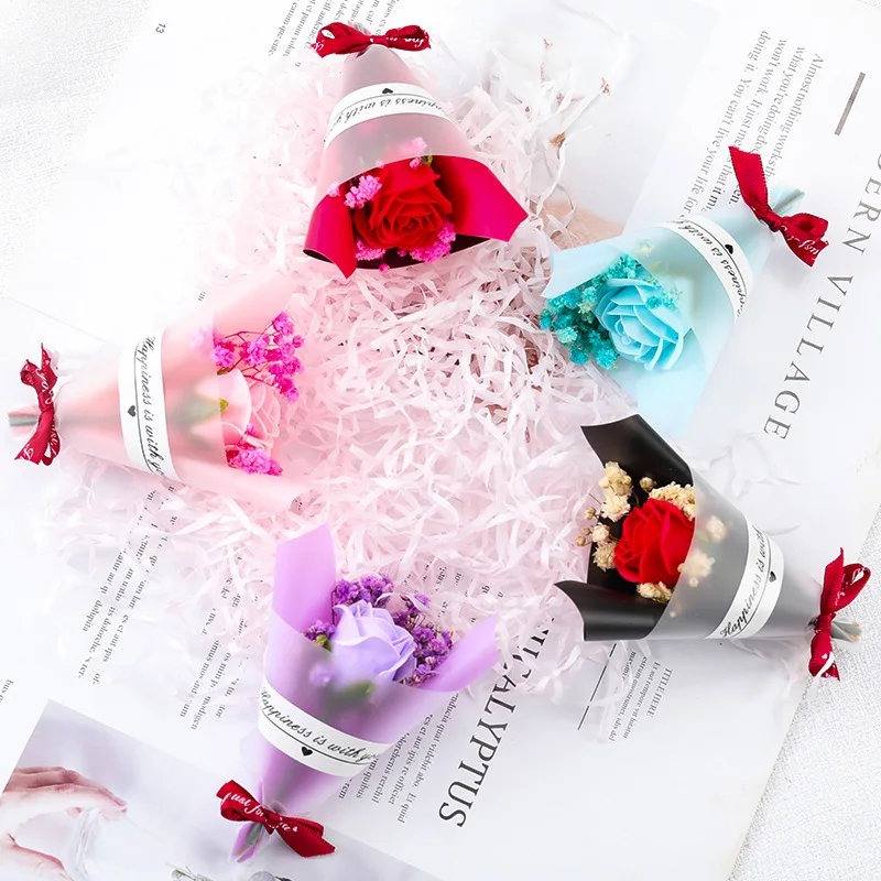 1 шт. миниатюрный букет натуральных сушеных цветов свежих сохраненных