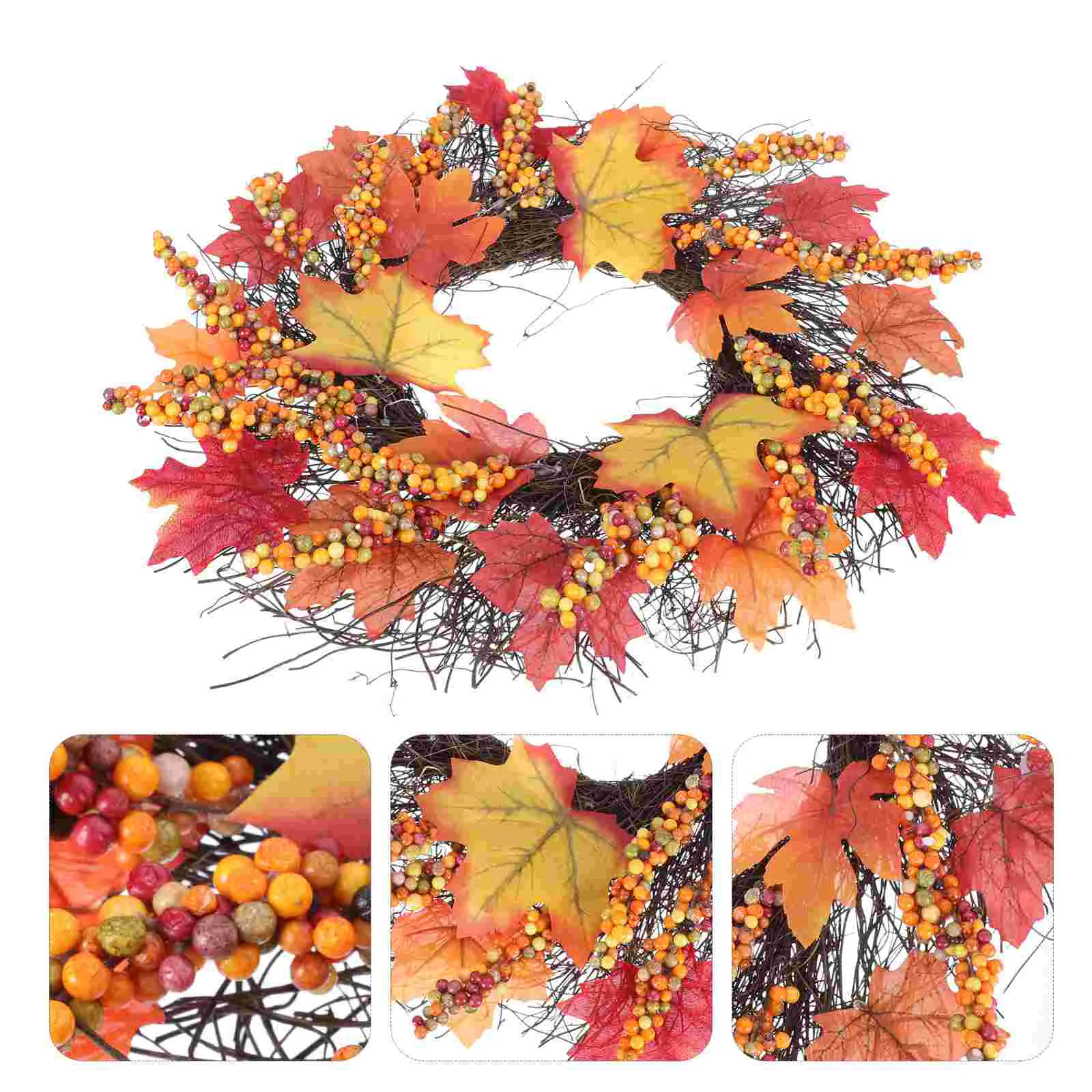 

Christmas Wreath Festival Artificial Wreath Pendant Festival Hanging Wreath