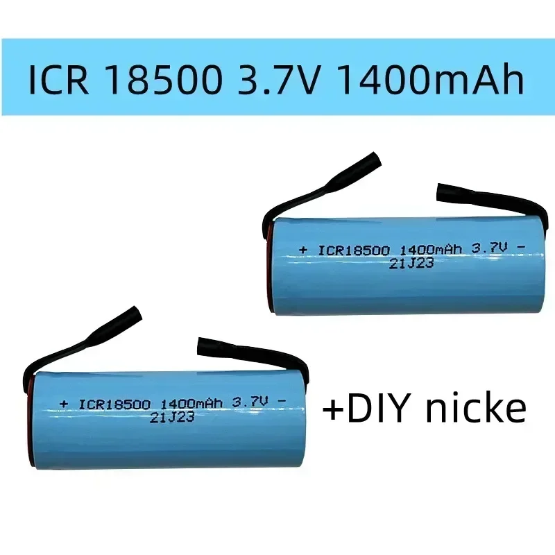 Li-Ion аккумуляторная батарея 18500 3 7 В 1400 мАч поясная сумка с большой емкостью +