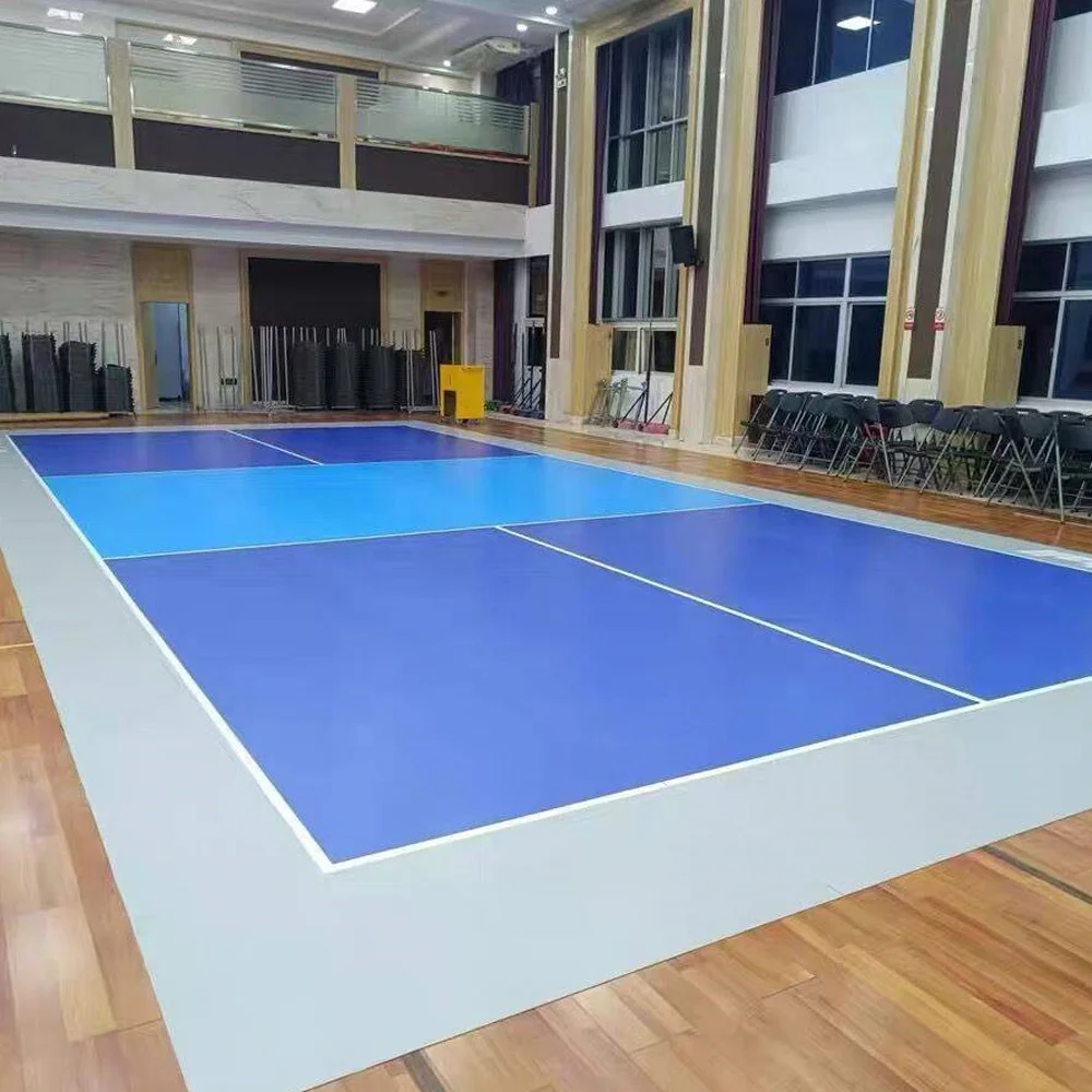 Многоцелевые спортивные места Beable. Поверхности Pickleball Court. Предварительно