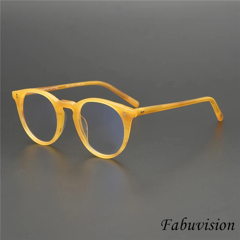 OV5183 Женская и мужская винтажная оправа для очков круглая ретро оптическая