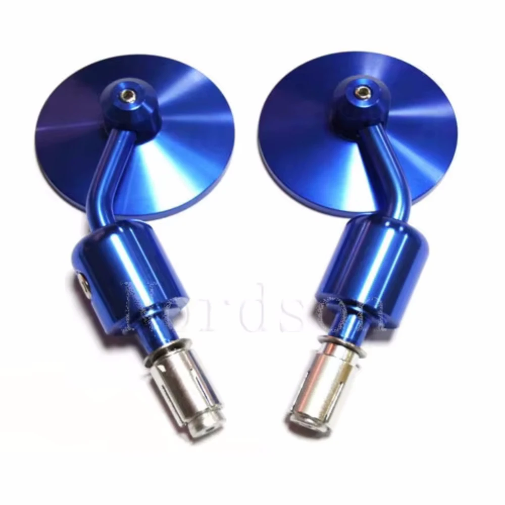 Фото 4-цветные зеркала с ручкой 7/8 дюйма для Yamaha Suzuki Ducati BMW Buell KTM Dual Sport Dirt Bikes ATV Street Standard Naked Bike №5