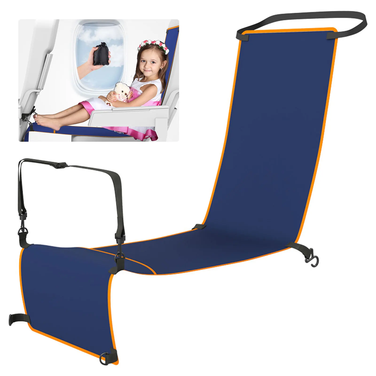 

Car Travel Bed Childen And Adults All Can Use Sit On A Long Distance Plane To Sleep Foot Bike Baby Travel Hammock Accessories