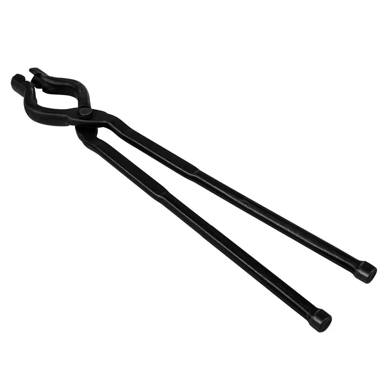 

17 Inch V-Bit Bolt Blacksmith Tongs, Wolf Jaw Tongs Assembled Knife Making Blacksmith Bladesmith Anvil Forge Tongs