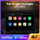 AWESAFE PX9 8 + 128 ГБ carplay GPS трек 2din android Авторадио для Honda Ford Kuga Escape 2013-2016 Автомобильный мультимедийный стерео android