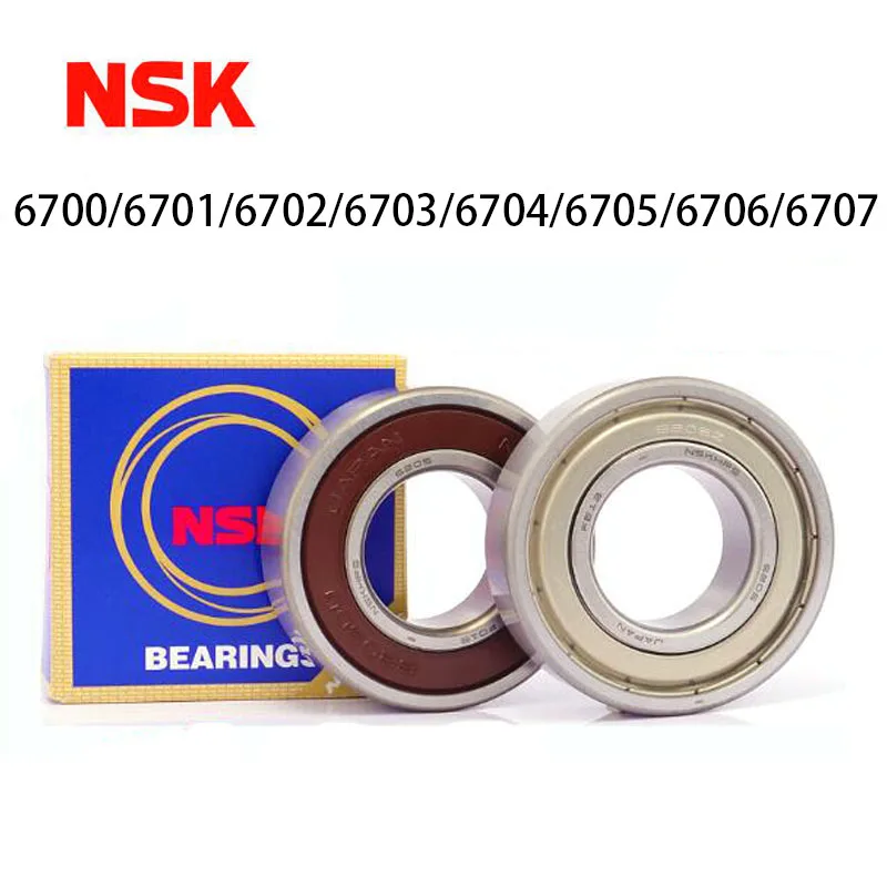 

Free Shipping 2/5Pcs NSK Bearings Imported from Japan High-Speed 6700 6701 6702 6703 6704 6705 6706 6707 ZZ DDU 2022 Hot Sales