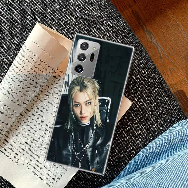 Чехол для телефона F-Felix Lee SKZ Galaxy Samsung A03S A13 A23 A33 A53 A73 A54 A34 A24 A14 5G A04S J4 J6 J8 A9 A8 A7 A6 Plus A80 A90