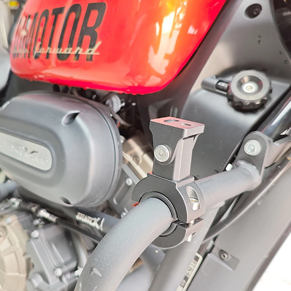 Мотоциклетные светодиодные зажимы для фар кронштейны зажим трубки комплект