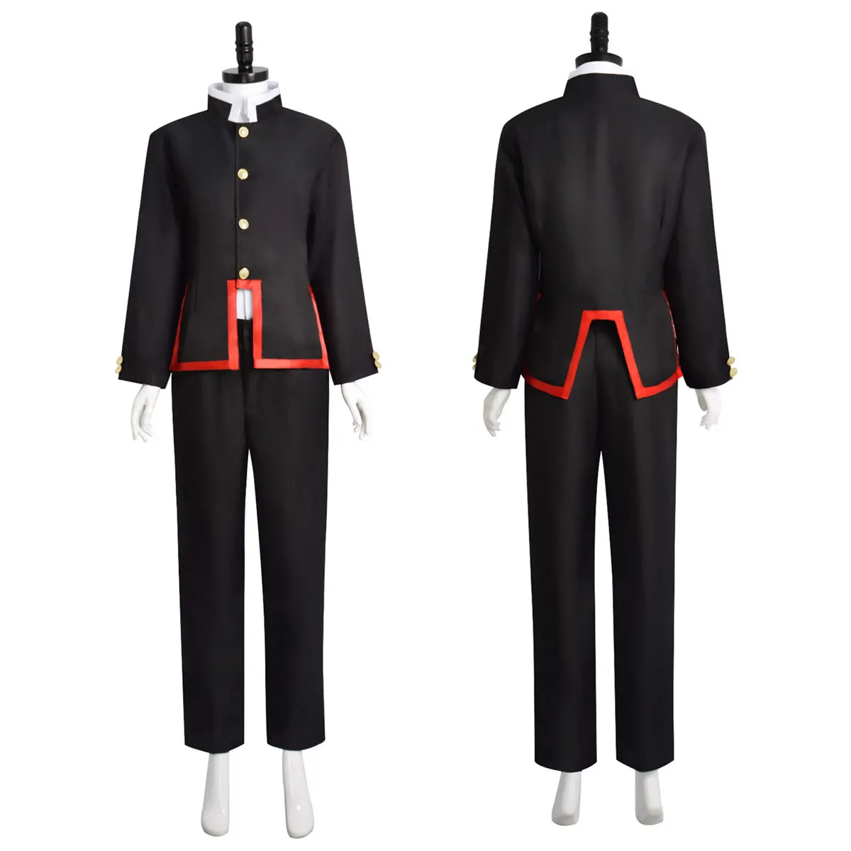 

2023 New CosDaddy Anime Hanako-kun Cosplay Costume Adult Men Shirt Pants Coat Suits Halloween Party Costume