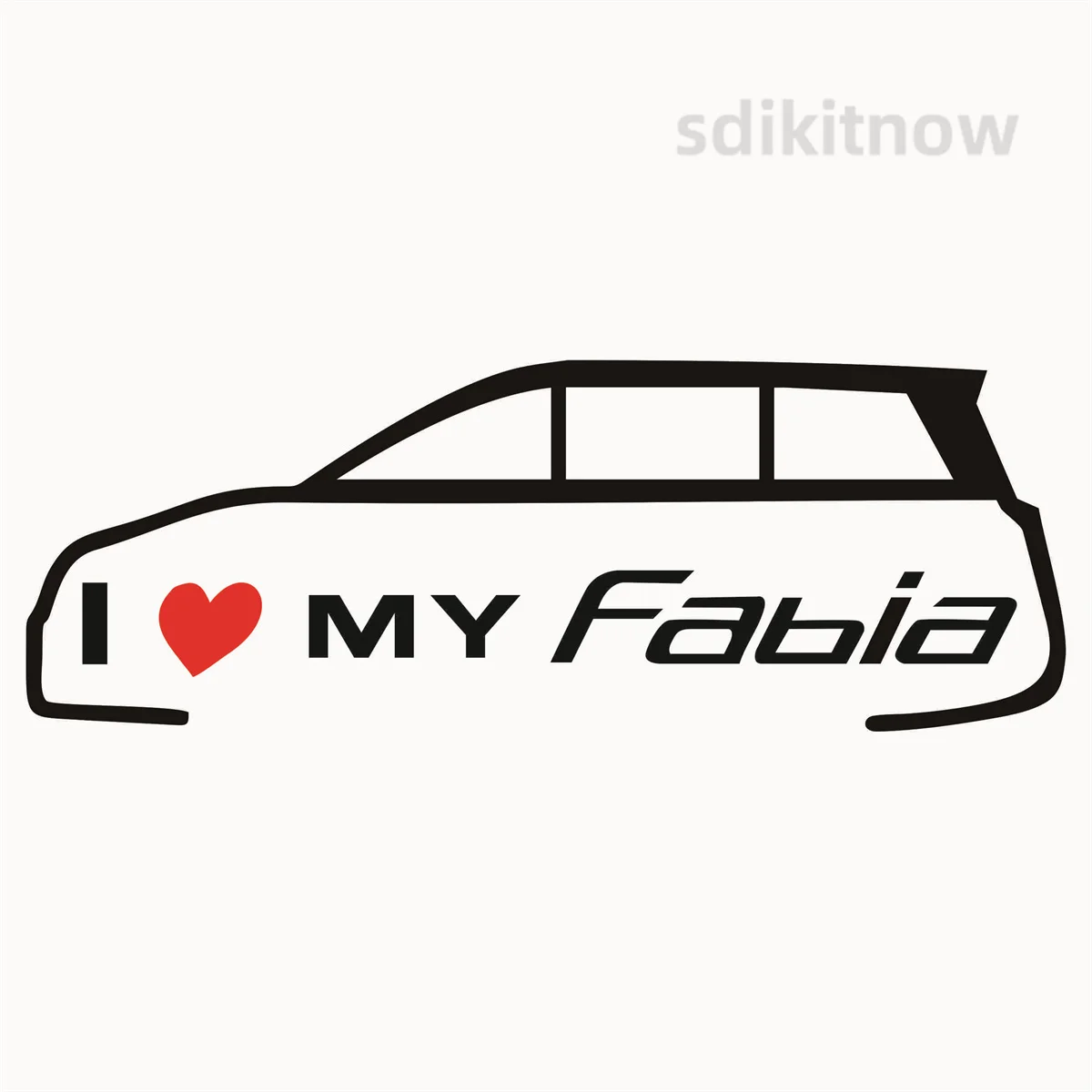 

Новинка Автомобильная наклейка в форме сердца Стайлинг оконные двери Украшение Аксессуары для skoda fabia 1 2 3 mk1 mk2 аксессуары