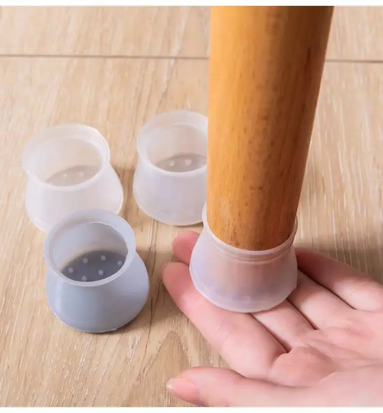 

Чехол для ножек стула бесшумный износостойкий Противоскользящий защитный чехол против падения утолщенная подкладка для ножек стола