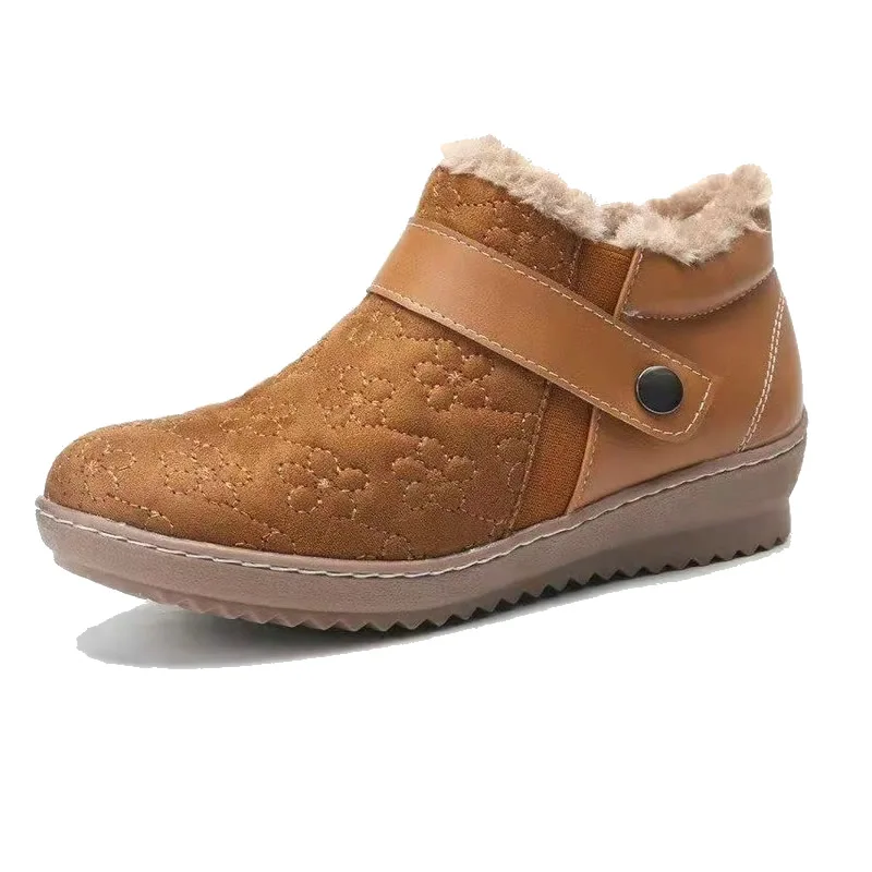 

Женские ботинки с пряжкой, женская обувь, повседневные ботильоны, удобная модная женская зимняя обувь