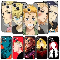 anime tokyo avengers luxury phone case for iphone 13 12 11 pro max mini 7 8 plus shell iphone x xr xs max se 2022 cover fundas