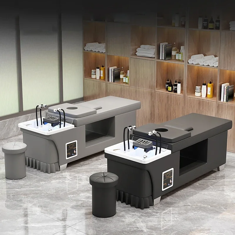 Шампунь кровать для мытья волос Салон Спа стулья укладки стилиста стильное