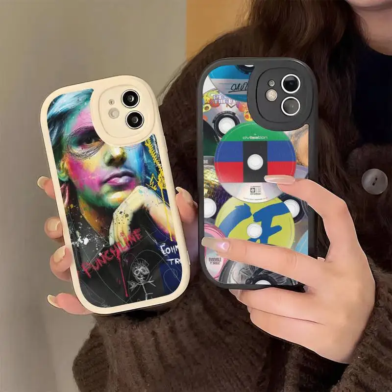 

Orelsan Rapper Phone Case Hard Leather Phone Case for iPhone 13 12 Mini 11 14 Pro Max Xs X Xr 7 8 Plus 6 6s Se 2022