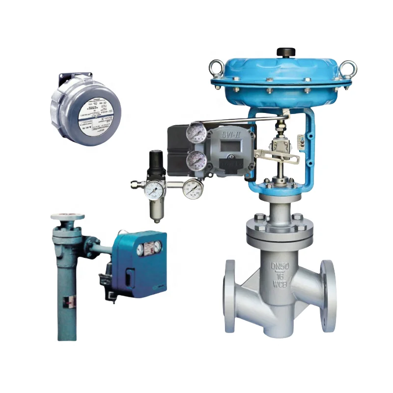 Китайский регулирующий клапан с Masoneilan SVI2- 21123111 Позиционер клапана и редукционный