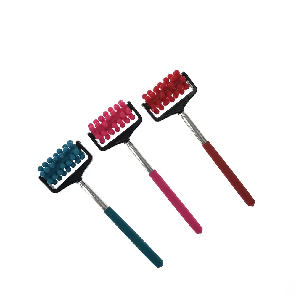 

Back Scratcher Telescopic Massage Case Adjustable Handy Stainless Steel Pen Clip Pocket Scratching Kit Dragon Claw 21-58cm