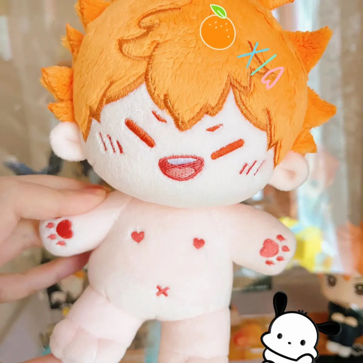 

Японская игра-Аниме Haikyuu! ハイキュー! Милая мультяшная плюшевая хлопковая кукла Shoyo Hinata, кукла для косплея, подарок на Рождество и день рождения