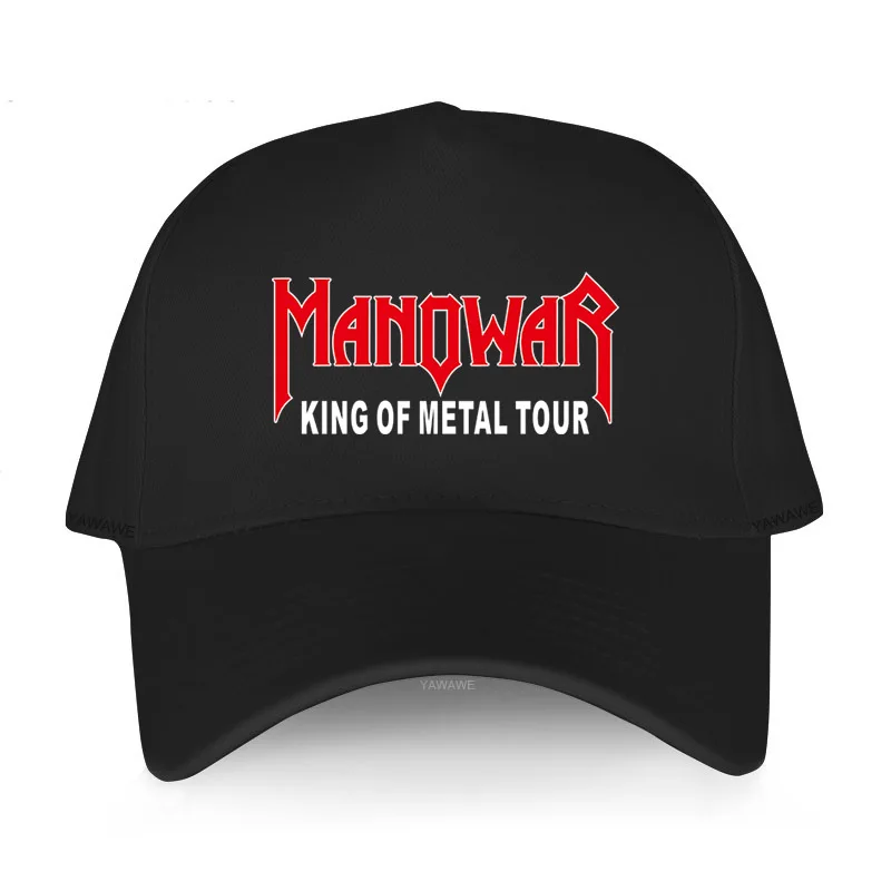 

Adjustable Baseball Caps luxury hat for Men's RARE MANOWAR Kings Of Metal VTG 1989 Adult Original golf cap women outdoor hats