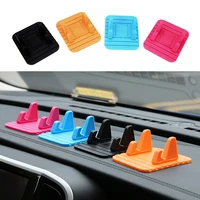 1pcs universal car silicone holder mat anti slip stand car phone stand mount for iphone samsung xiaomi huawei universal