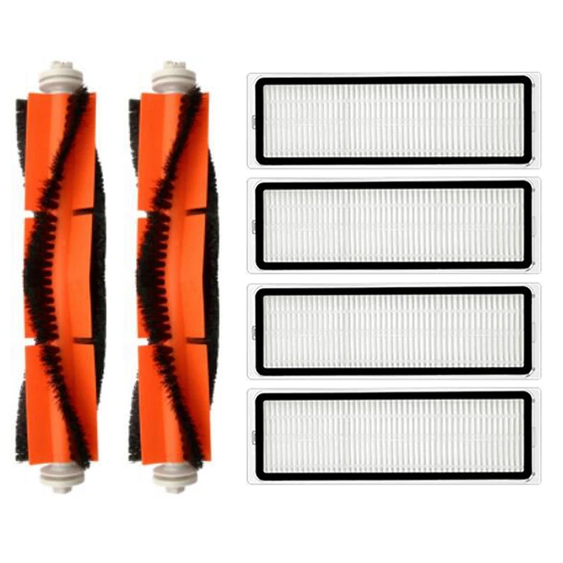 

Promotion!Accessories For Xiaomi Mijia B101CN All-In-One Vacuum Robot Replacement Main Brush Hepa Filter Spare Part