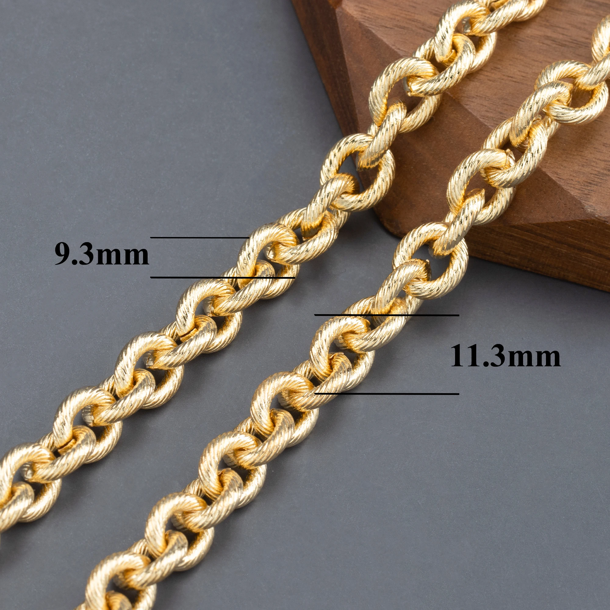 Цепочка GUFEATHER C170 для самостоятельного изготовления ювелирных изделий ожерелье