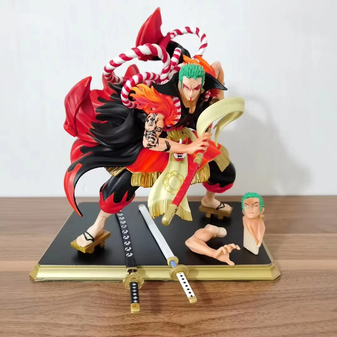 

Цельный кимоно Zoro Kabuki Ver. ПВХ экшн-фигурки коллекционные модели игрушки