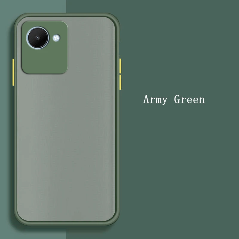 Чехол для Realme C30 чехол 6 5 дюйма силиконовый матовый Прозрачный ударопрочный