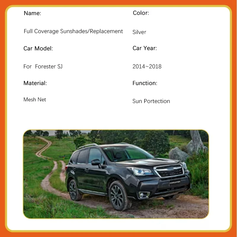 Автомобильный солнцезащитный козырек для Subaru Forester аксессуары SJ 2014 ~ 2018 2015