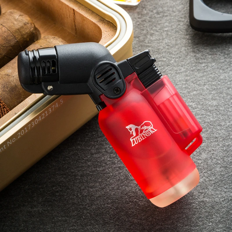 

Зажигалка для сигарет Lubinski, пластиковая, прозрачная, нейлоновая, одинарная, прямая, ветрозащитная, мини-зажигалка для сигарет для мужчин