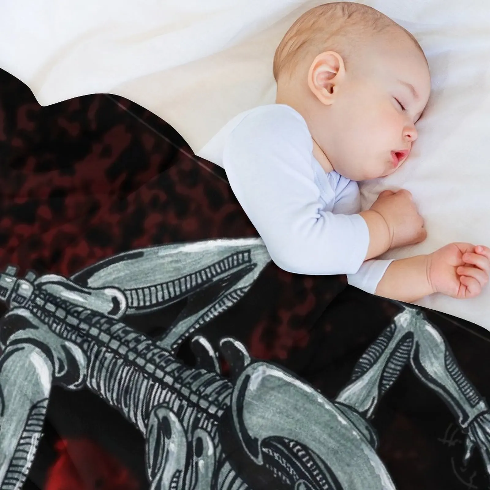 Xenomorph (DmNerdArtist) декоративное одеяло для дивана