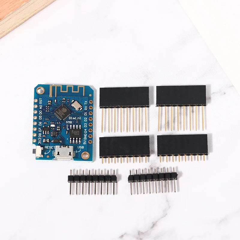 

Wemos D1 Mini V3.0.0 WIFI Internet of Things Development Board Based ESP8266 CH340 CH340G 4MB For Arduino Nodemcu V2 MicroPython