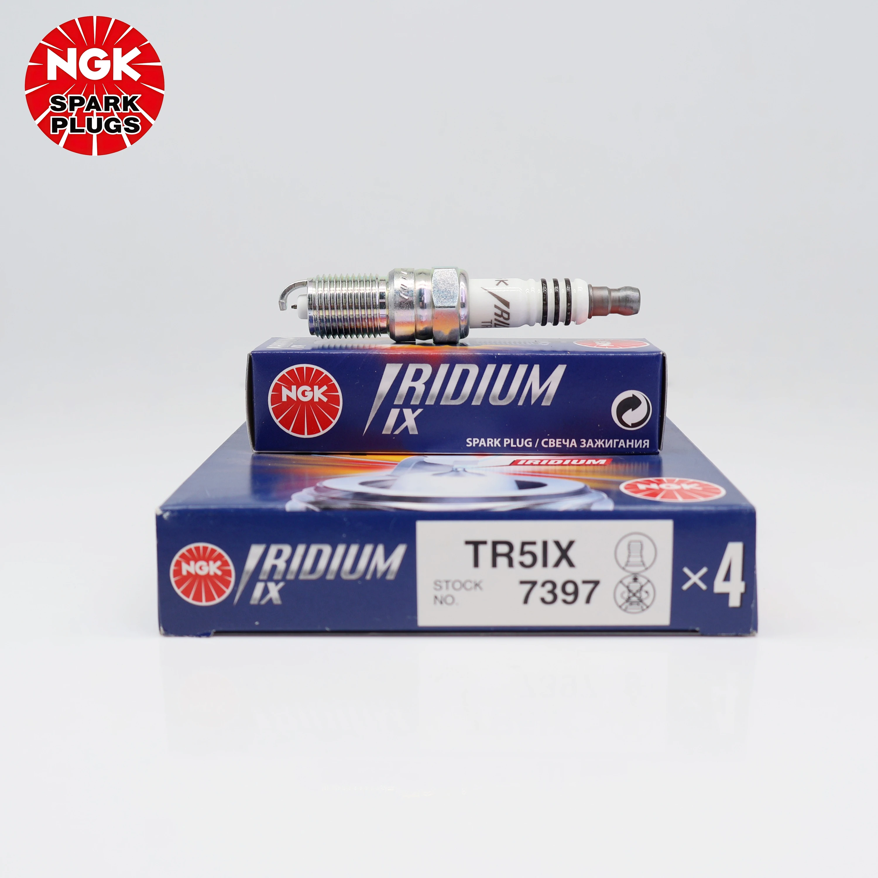 Иридиевая свеча зажигания NGK TR5IX 7397, оригинальный продукт для MERCURY MAZDA, OEM: 803990, AJ0918110 (art.: 3920dae9bb580) - 3920dae9bb580