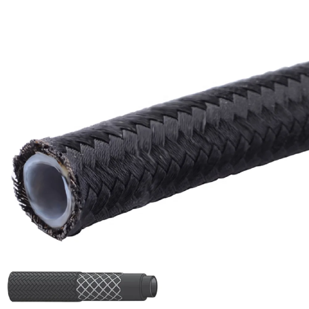 Плетеный Топливный шланг AN4 AN6 AN8 AN10 из ПТФЭ автомобильный для нефти и газа