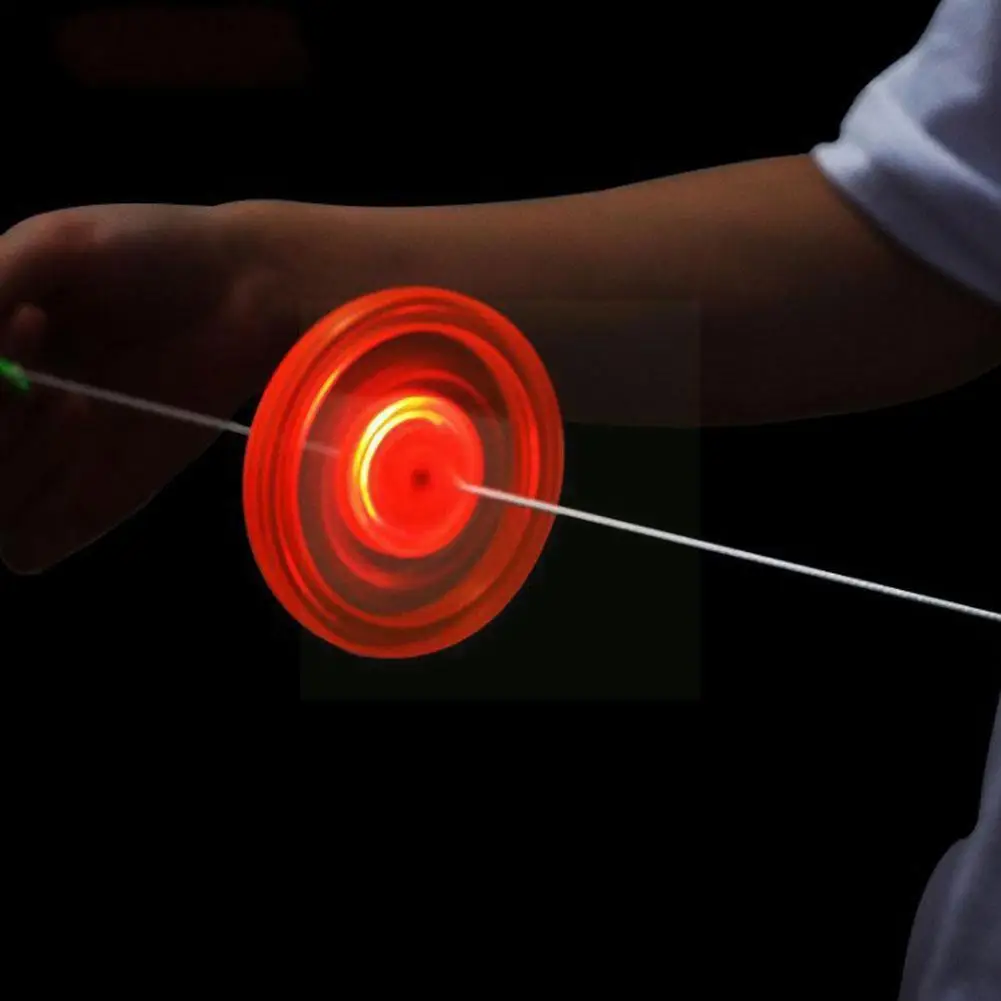 

5pcs Led Light Toys Handmade Luminous Rope Flywheel Birthday Gift Novelty Juguetes Kids Toy Funny M2x6