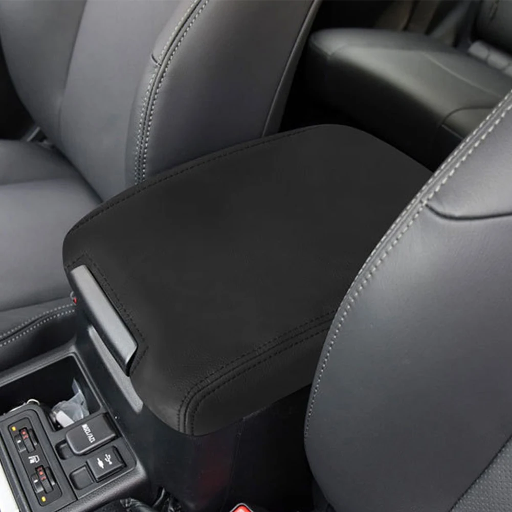 

Чехол для автомобильного подлокотника Toyota Land Cruiser Prado 2010-2019, защитный кожаный чехол для центрального подлокотника