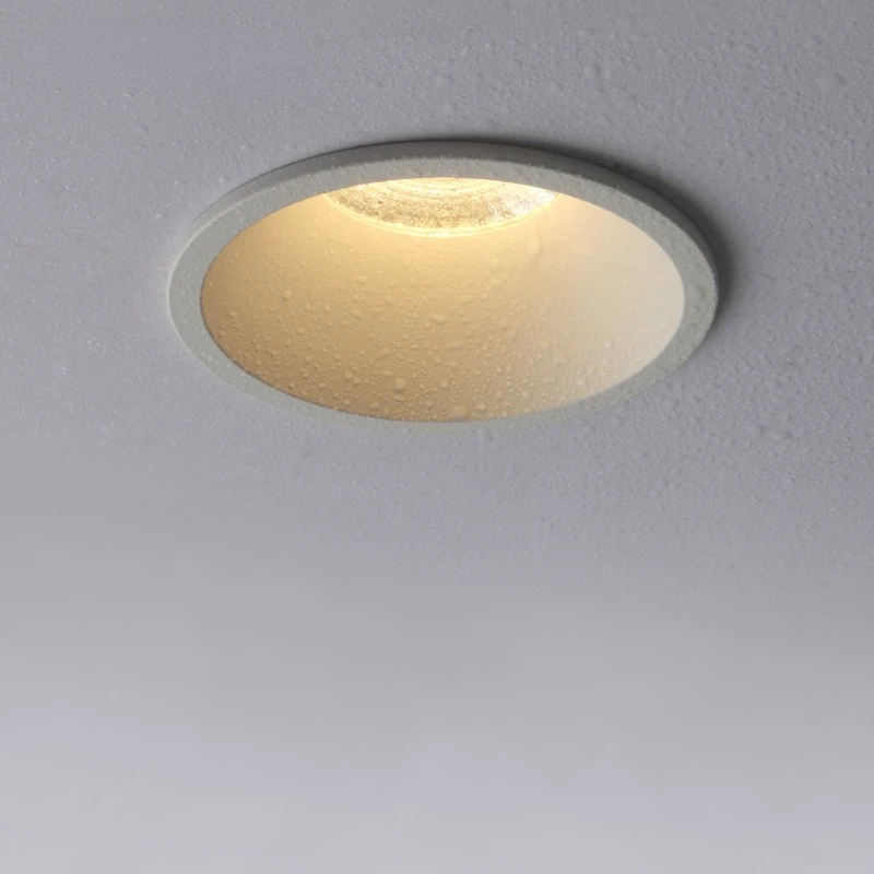 

LED Recessed Downlight IP65 Waterproof Ultra-thin Beam Angle Spot Light Embedded Bathroom Shower Room rgbw Recessed Lights