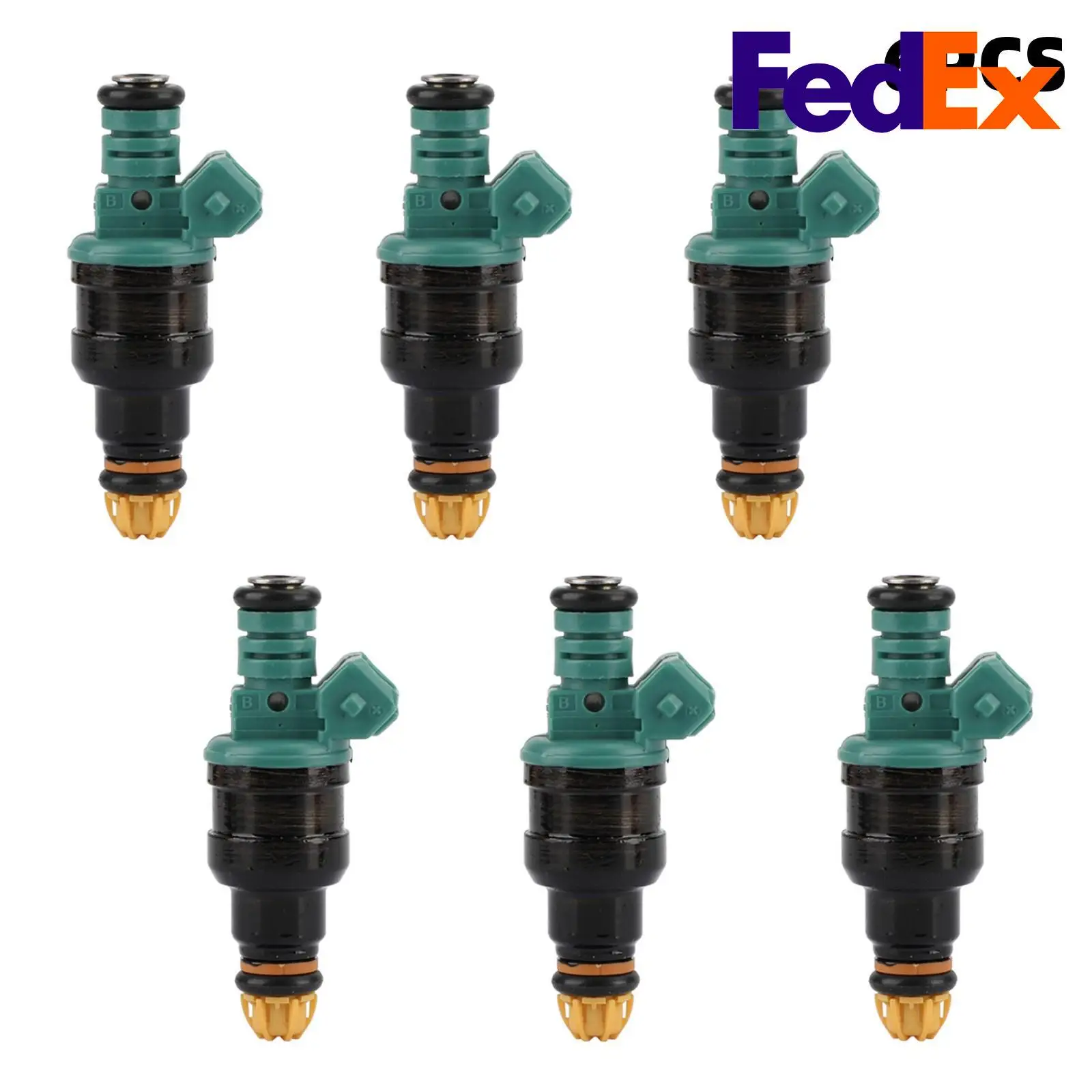 

Artudatech 6 pcs Fuel Injectors Fit For BMW E36 E34 M50 S50 323i 525i 2.5L 3.0L 0280150415 Car Auto Accessories Parts