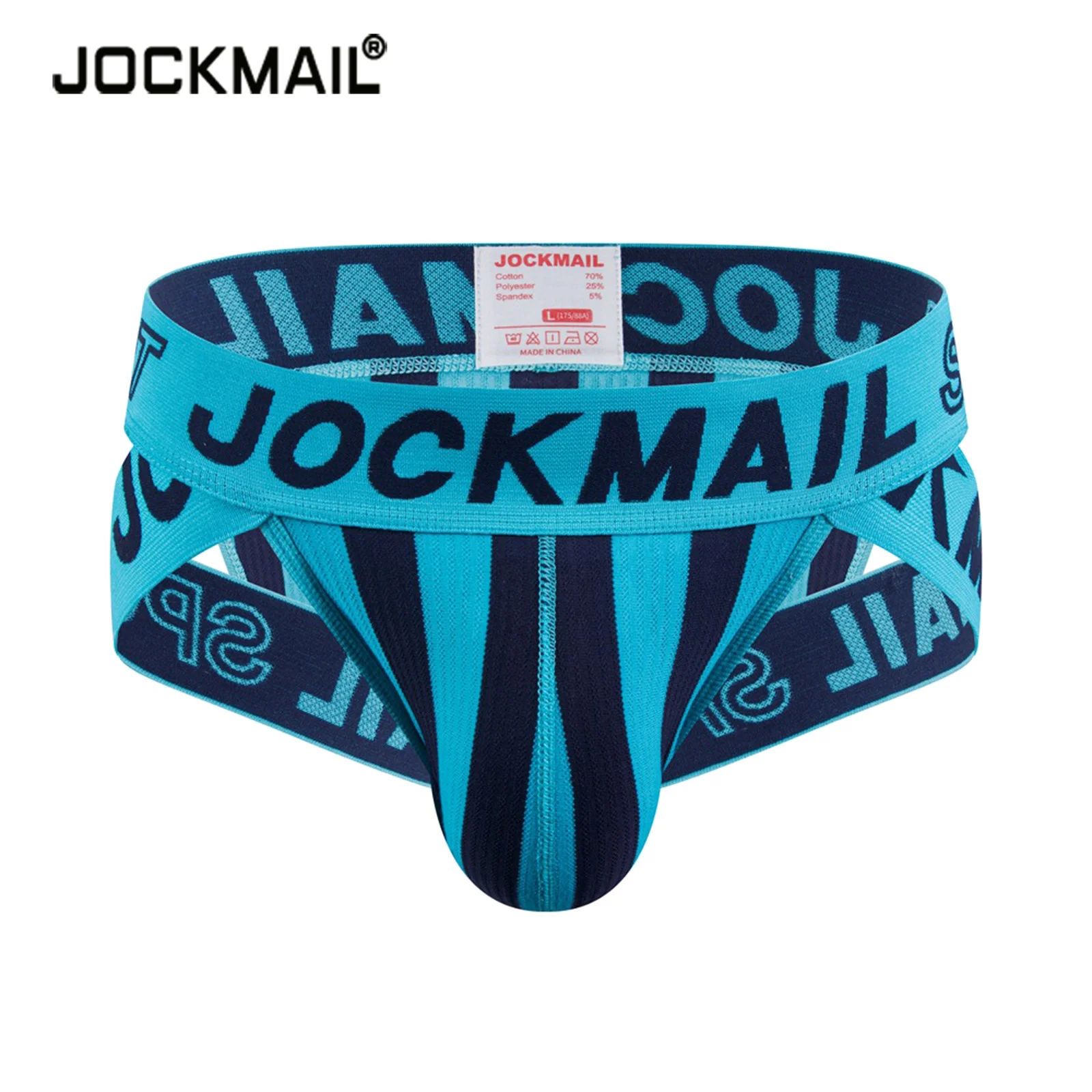 

Jockmail Men's Briefs Sexy Men Underwear Jockstrap Slip Homme Bikini Cueca Hombre Underpants Gay Panties Calzoncillos Breathable