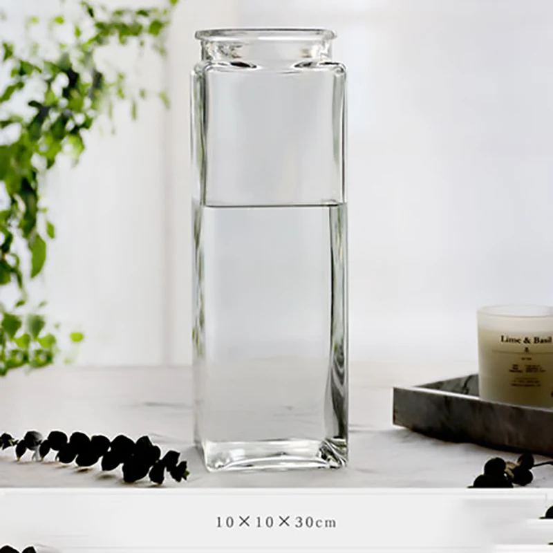 Купить Квадратную Стеклянную Вазу Для Цветов