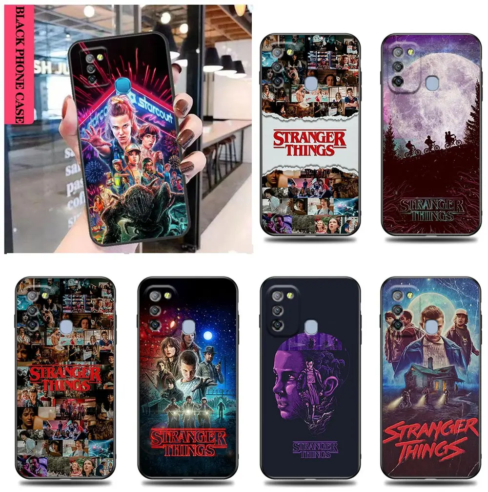

Stranger Things 1 2 Poster Funfas Case for Tecno Infinix Hot Note 8 9 10 10i 10S 11 11S 7 8i S5 SMART 4 5 6 POVA2 Pro AIR Cases