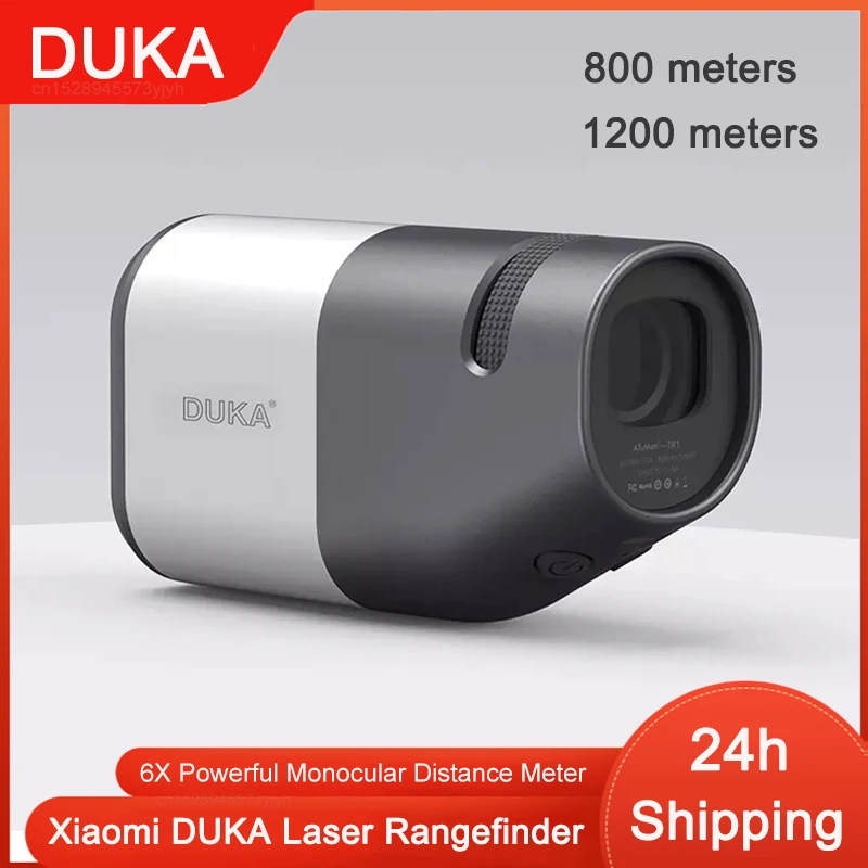Xiaomi Duka Laser Telêmetro Telescópio 6x Poderoso Monocular Medidor de Distância a Laser Instrumentos Medição Golfe Caça Viagem Tr1